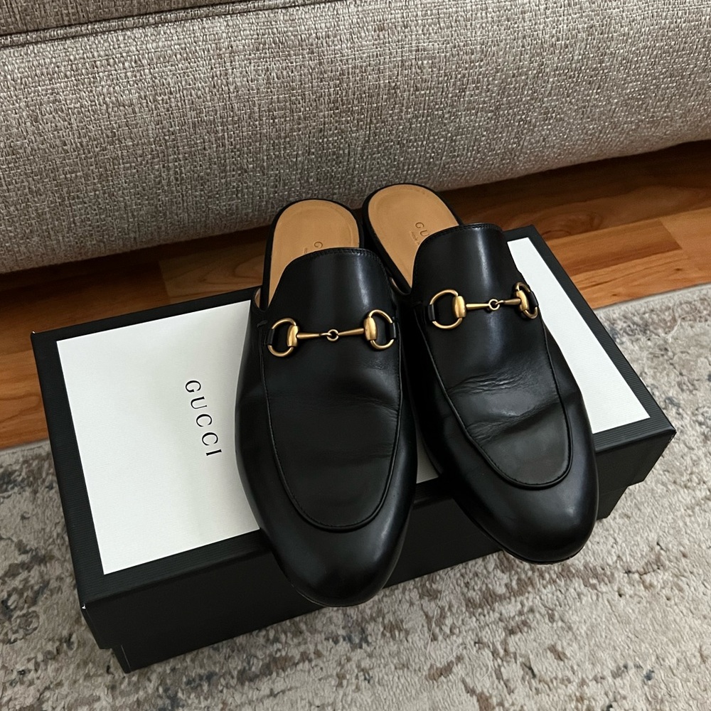 Gucci Princetown Slip on Mules